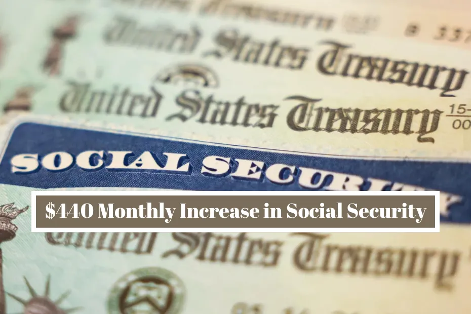 Good News for All Beneficiaries: Fixed $440 Monthly Increase in Social Security, SSI, SSDI